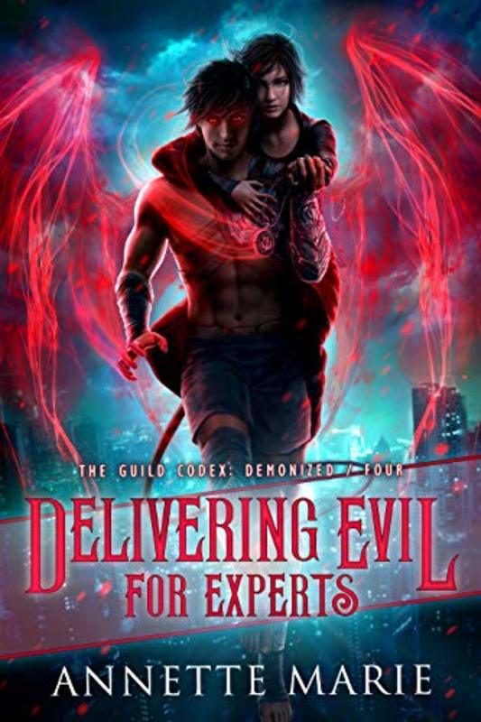 Book cover for "Delivering Evil for Experts" by Annette Marie