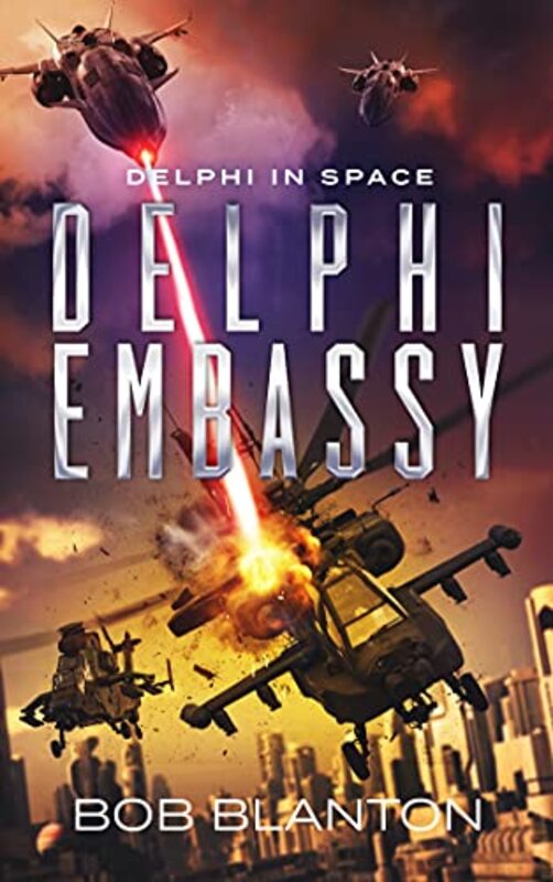 Book cover for "Delphi Embassy" by Bob Blanton