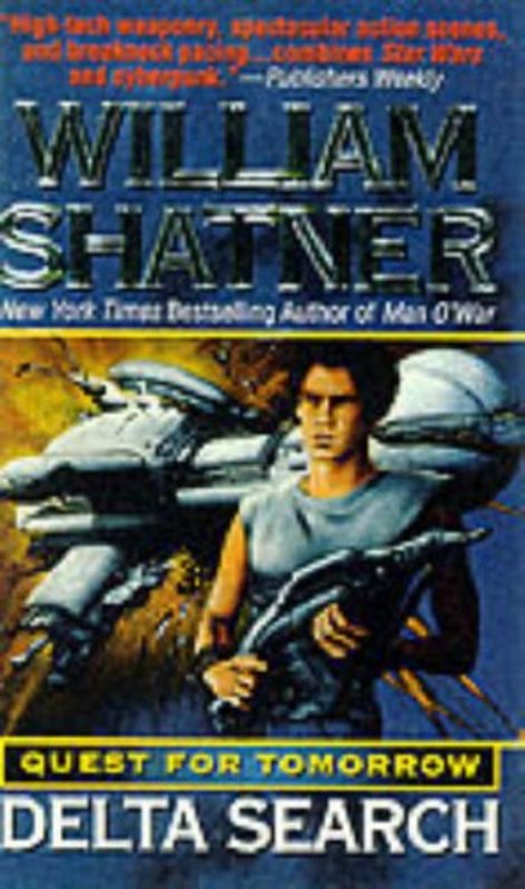 Book cover for "Delta Search" by William Shatner