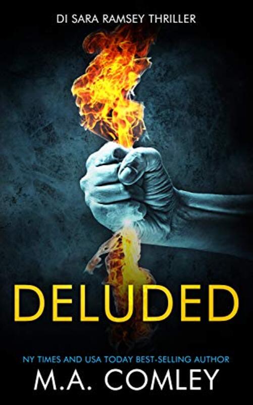 Book cover for "Deluded" by MA Comley