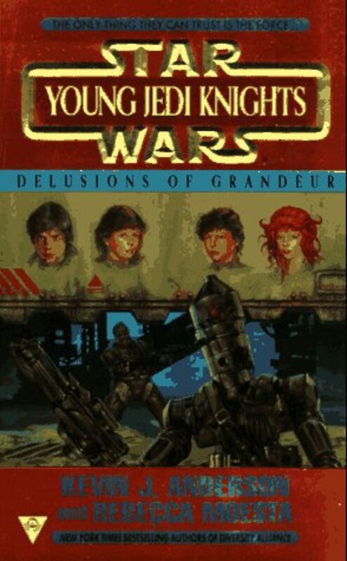 Book cover for "Delusions of Grandeur" by Kevin J Anderson