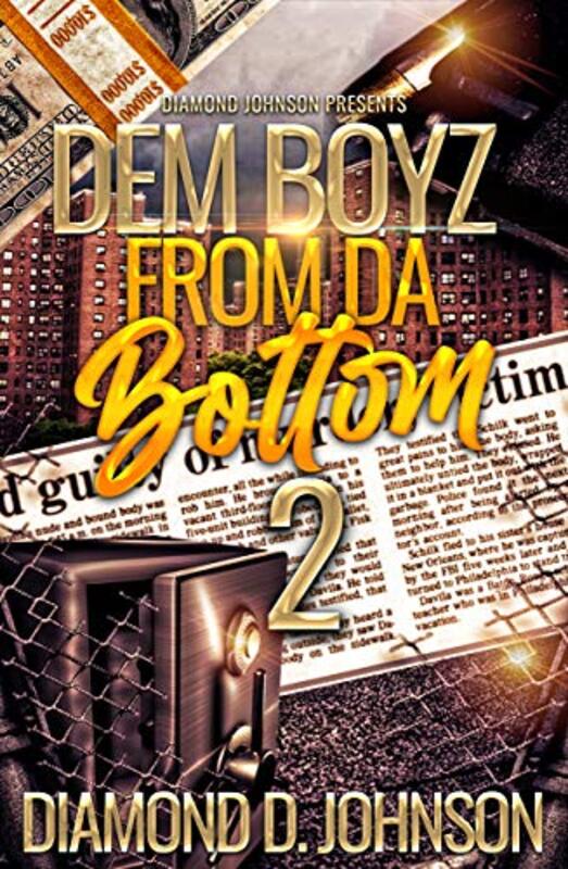 Book cover for "Dem Boyz From Da Bottom 2" by Diamond D Johnson