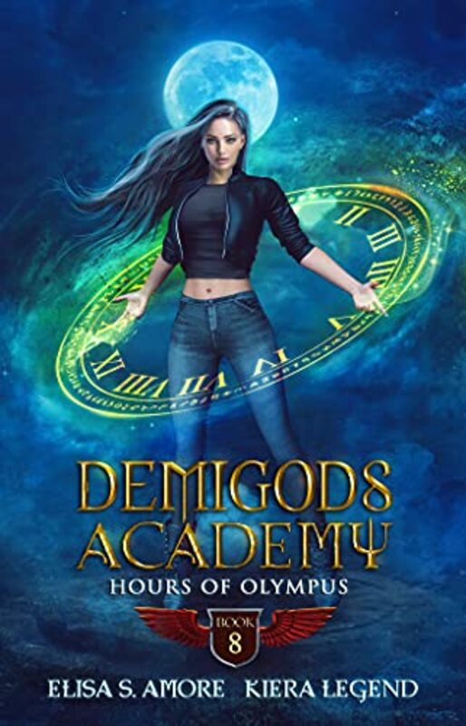 Book cover for "Demigods Academy - Book 8" by Elisa S Amore