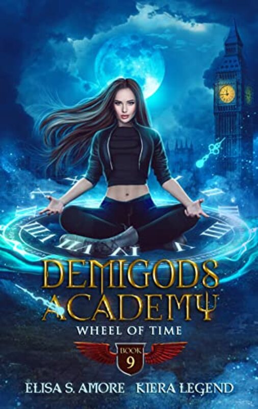 Book cover for "Demigods Academy - Book 9" by Elisa S Amore