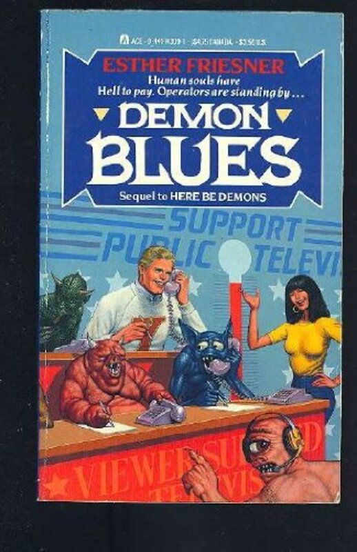 Book cover for "Demon Blues" by Esther M Friesner