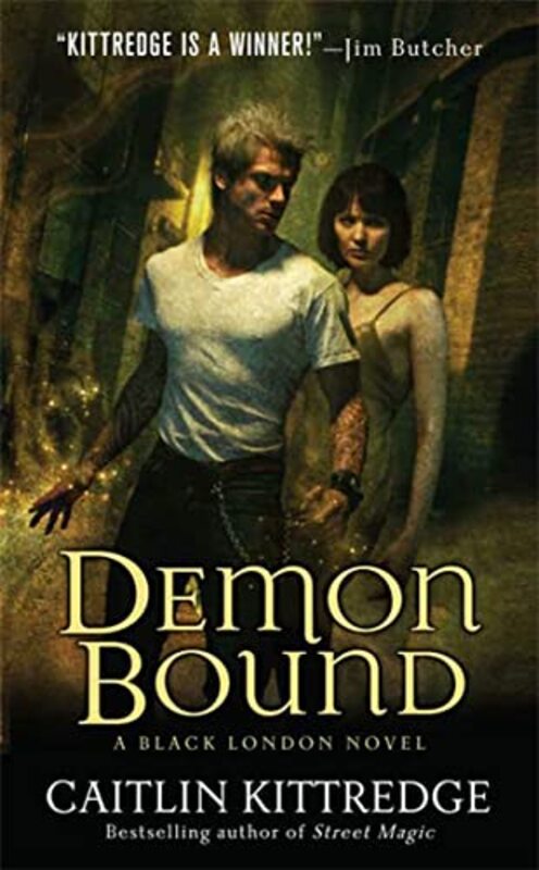Book cover for "Demon Bound" by Caitlin Kittredge
