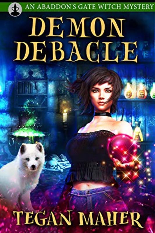 Book cover for "Demon Debacle" by Tegan Maher