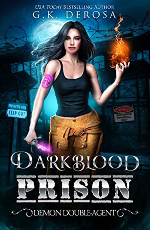 Book cover for "Demon Double-Agent" by GK DeRosa