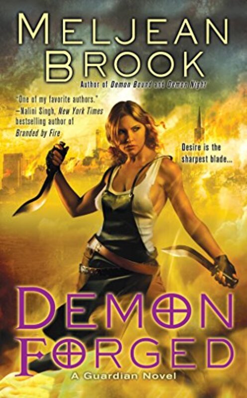Book cover for "Demon Forged" by Meljean Brook