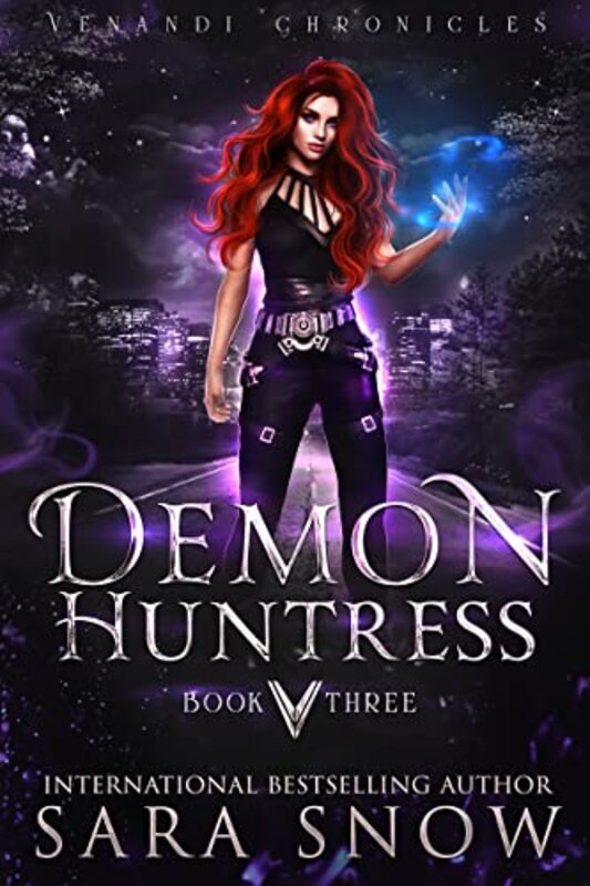 Book cover for "Demon Huntress" by Sara Snow