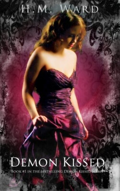 Book cover for "Demon Kissed" by HM Ward