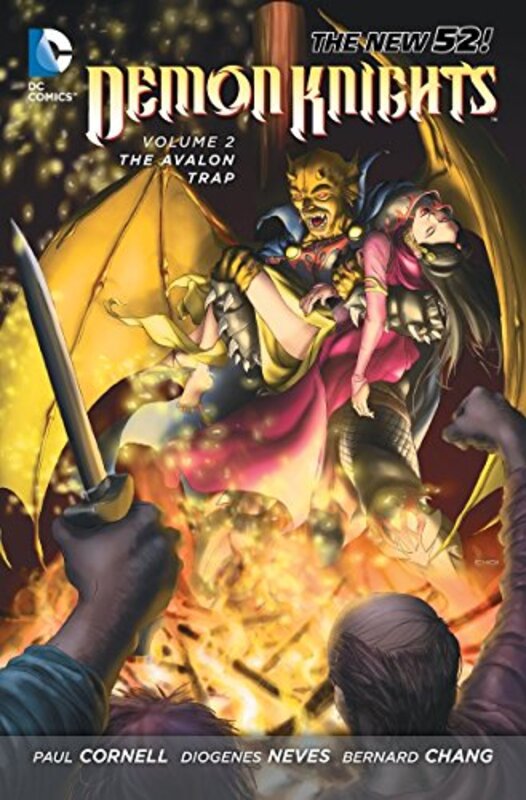 Book cover for "Demon Knights, Volume 2" by Paul Cornell