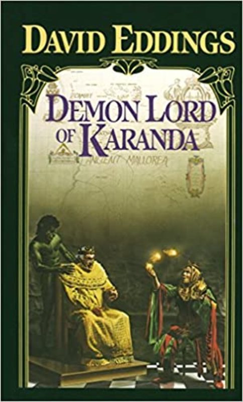 Book cover for "Demon Lord of Karanda" by David Eddings