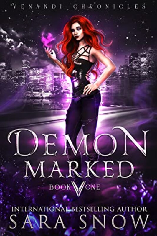 Book cover for "Demon Marked" by Sara Snow