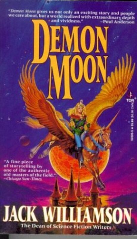 Book cover for "Demon Moon" by Jack Williamson
