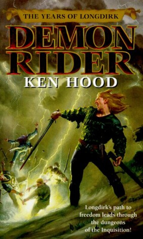 Book cover for "Demon Rider" by Dave Duncan