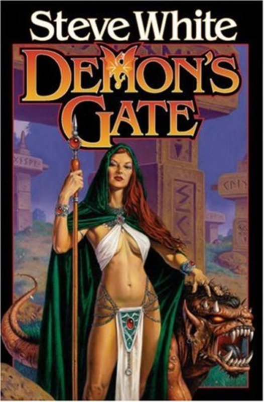 Book cover for "Demon's Gate" by Steve White