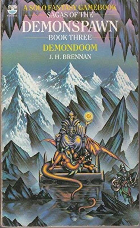 Book cover for "Demondoom" by JH Brennan