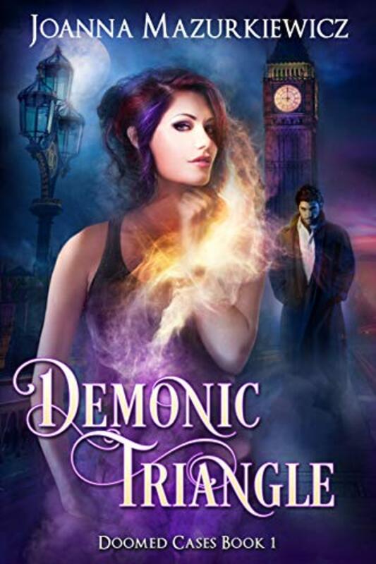 Book cover for "Demonic Triangle" by Joanna Mazurkiewicz