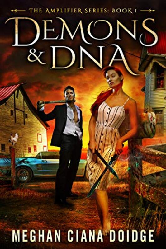 Book cover for "Demons and DNA" by Meghan Ciana Doidge