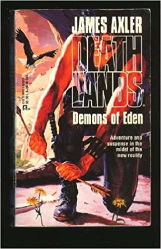 Book cover for "Demons of Eden" by James Axler