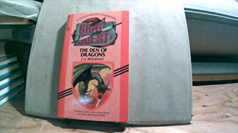 Book cover for "Den of Dragons" by JH Brennan