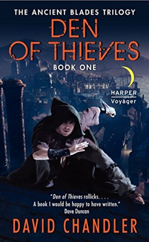 Book cover for "Den of Thieves" by David Wellington