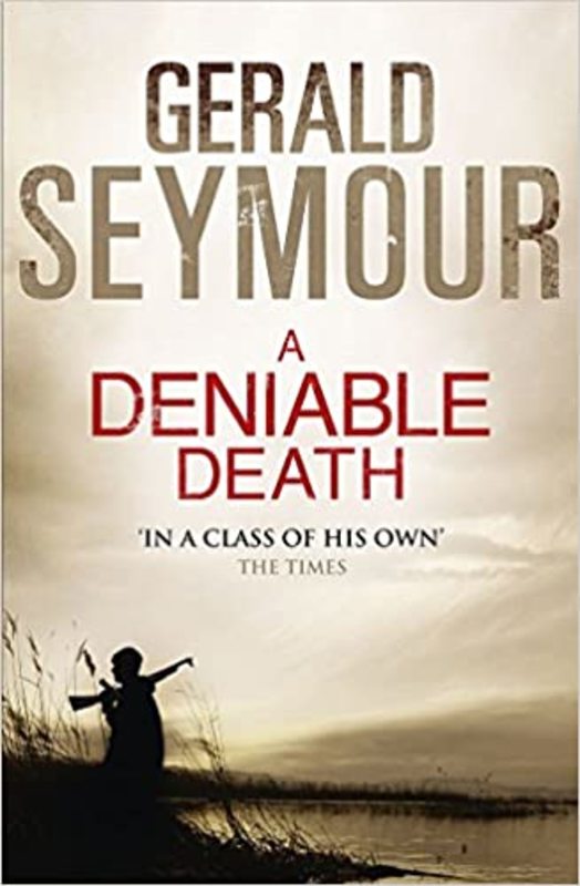 Book cover for "Deniable Death" by Gerald Seymour