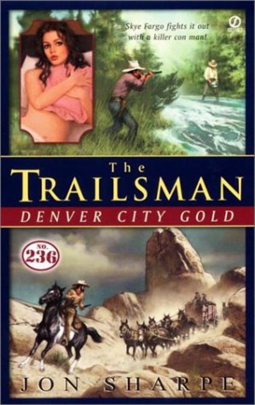 Book cover for "Denver City Gold" by Jon Sharpe