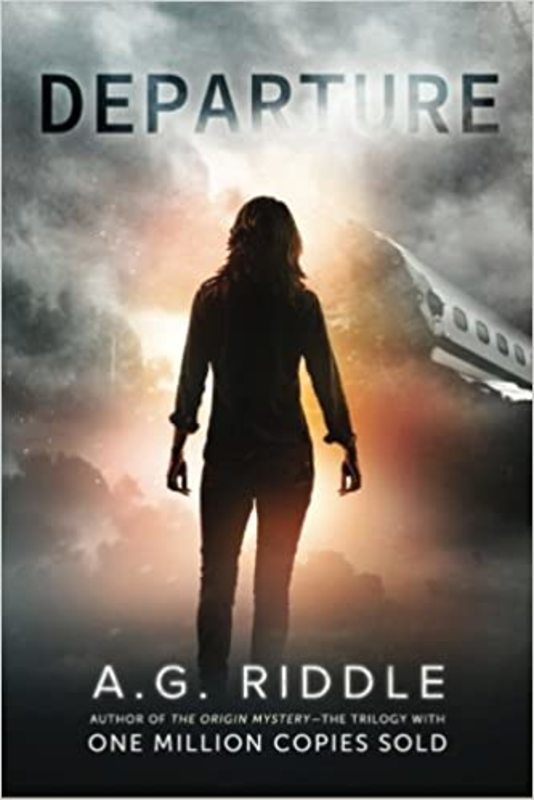 Book cover for "Departure" by AG Riddle