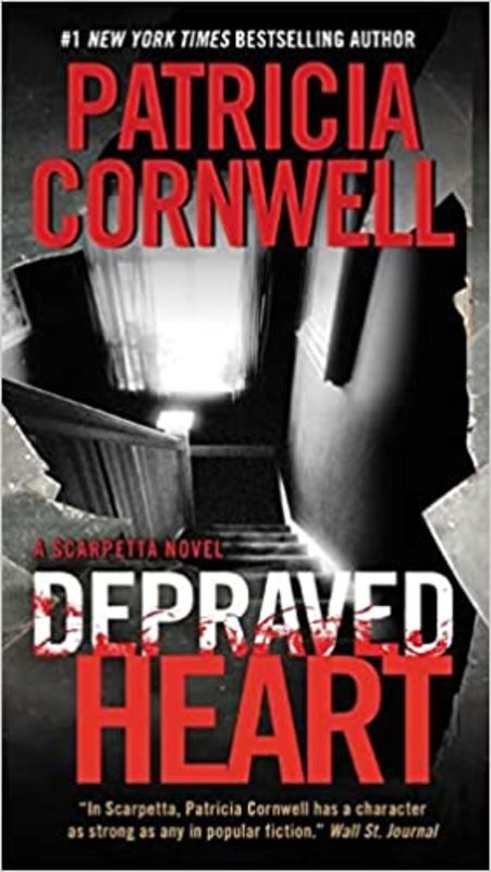 Book cover for "Depraved Heart" by Patricia Cornwell