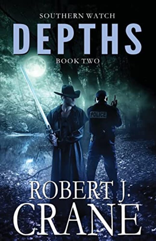 Book cover for "Depths" by Robert J Crane