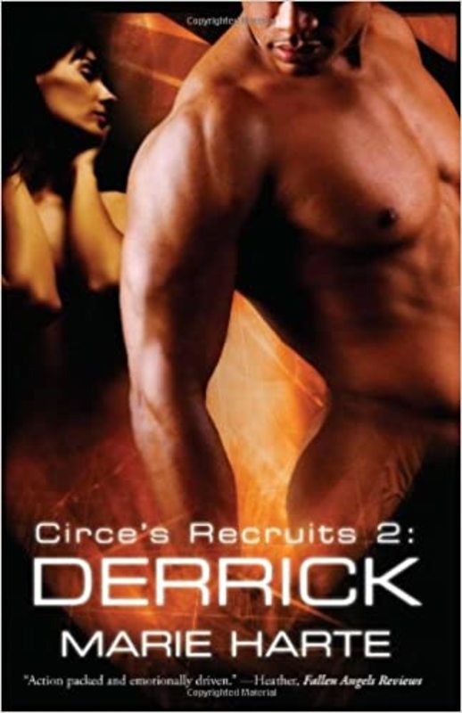 Book cover for "Derrick" by Marie Harte