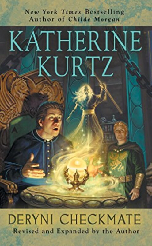 Book cover for "Deryni Checkmate" by Katherine Kurtz