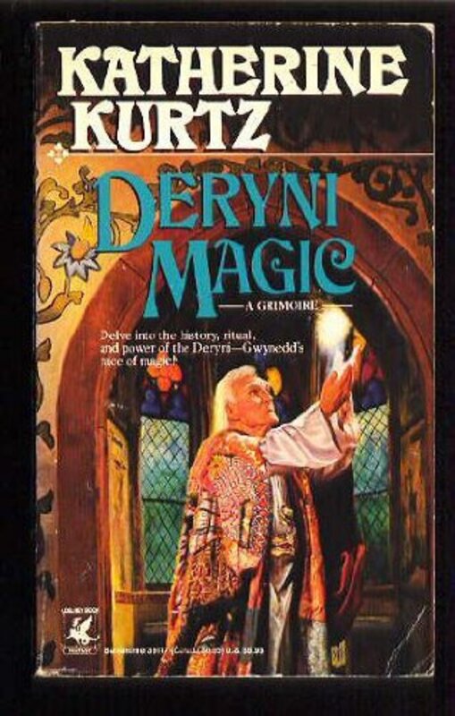 Book cover for "Deryni Magic" by Katherine Kurtz