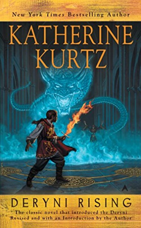 Book cover for "Deryni Rising" by Katherine Kurtz