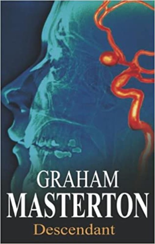 Book cover for "Descendant" by Graham Masterton