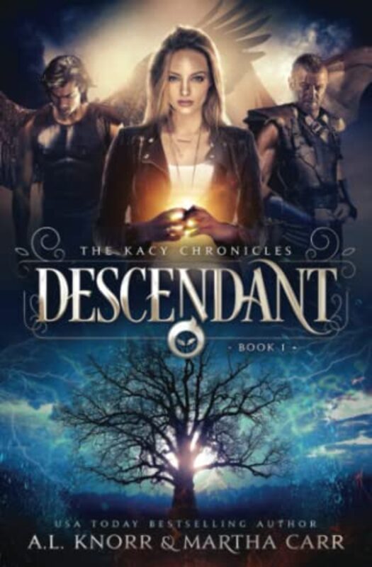 Book cover for "Descendant" by Martha Carr