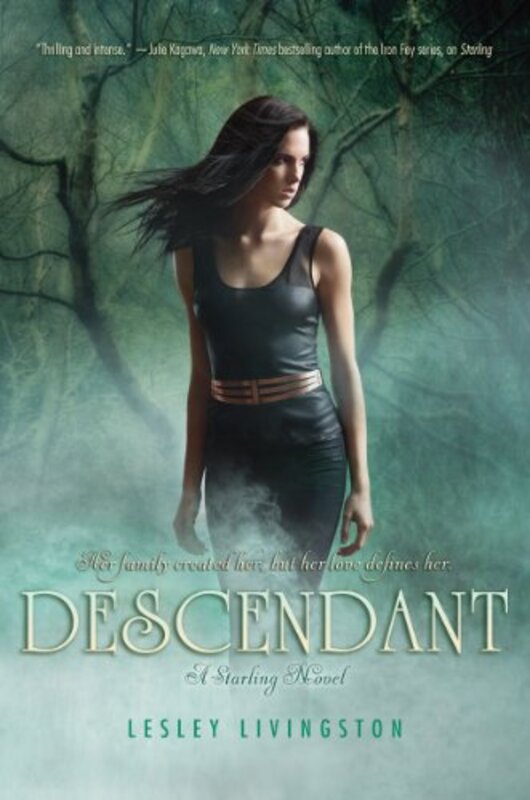 Book cover for "Descendant" by Lesley Livingston