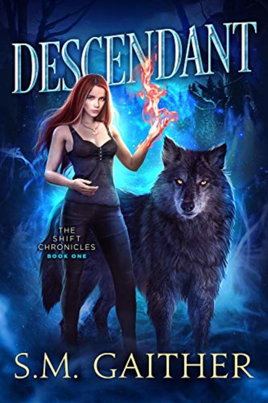 Book cover for "Descendant" by SM Gaither