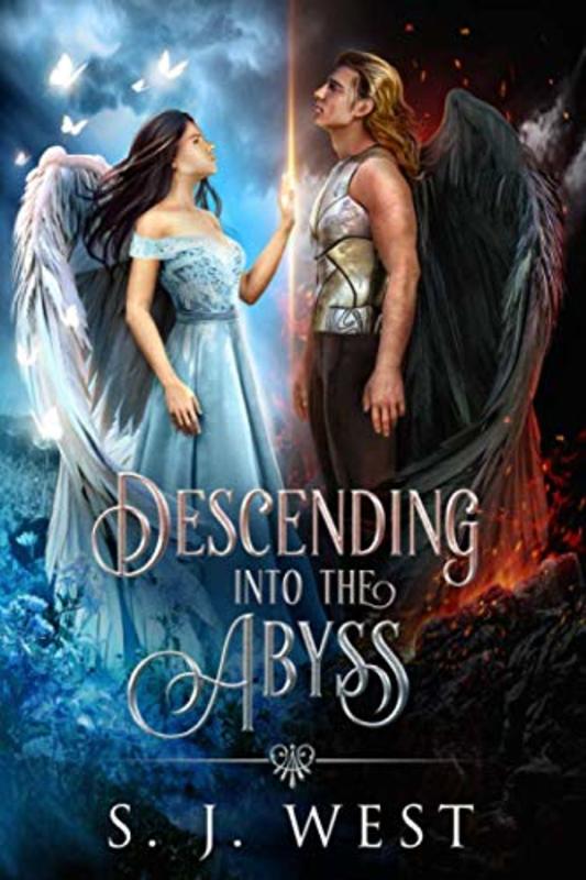 Book cover for "Descending into the Abyss" by SJ West
