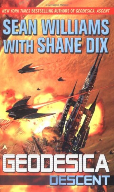 Book cover for "Descent" by Sean Williams
