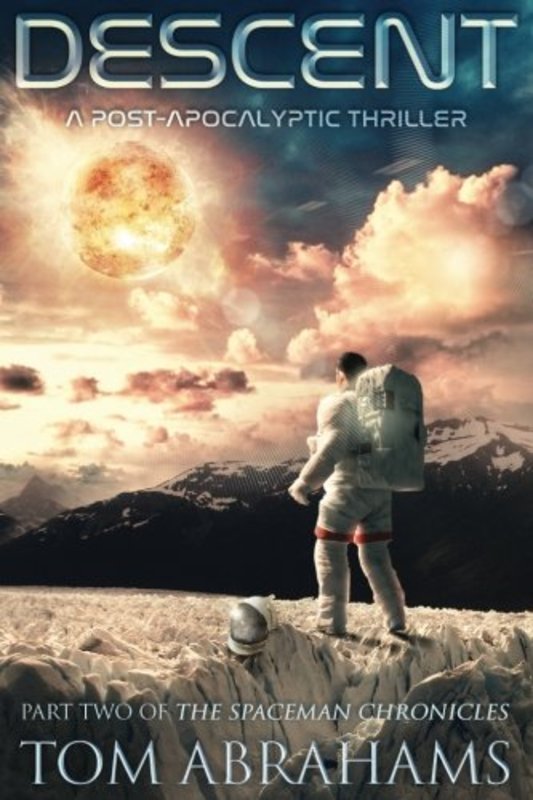 Book cover for "Descent" by Tom Abrahams