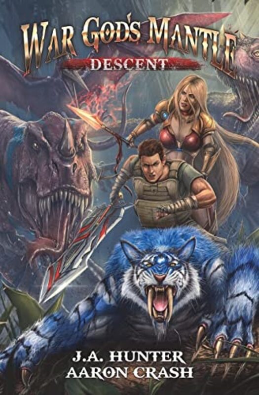 Book cover for "Descent" by James A Hunter