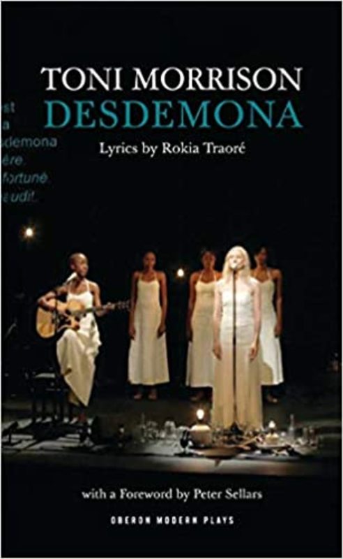 Book cover for "Desdemona" by Toni Morrison