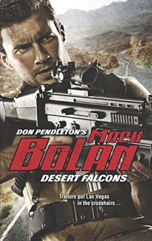 Book cover for "Desert Falcons" by Mike Newton