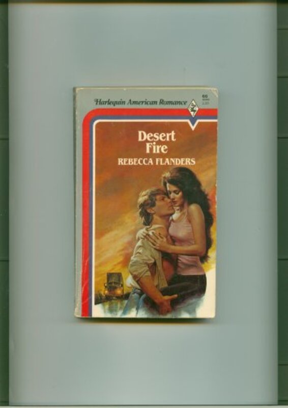 Book cover for "Desert Fire" by Donna Ball