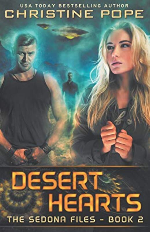 Book cover for "Desert Hearts" by Christine Pope
