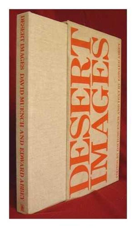 Book cover for "Desert Images" by Edward Abbey