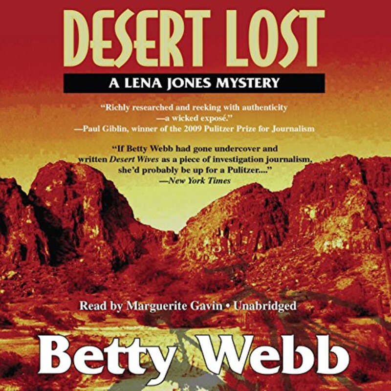 Book cover for "Desert Lost" by Betty Webb